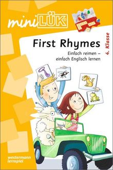 miniLÜK: Englisch / First Rhymes: Einfache Reime - einfach Englisch lernen