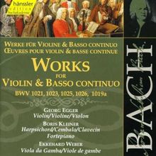 Edition Bachakademie Vol. 123 (Werke für Violine und Basso continuo)