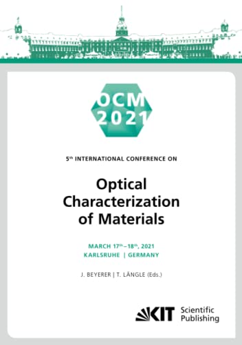 OCM 2021 - Optical Characterization of Materials : Conference Proceedings