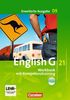 English G 21 - Erweiterte Ausgabe D: Band 5: 9. Schuljahr - Workbook mit CD-Extra (CD-ROM und CD auf einem Datenträger): Mit Wörterverzeichnis zum Wortschatz der Bände 1-5 auf CD
