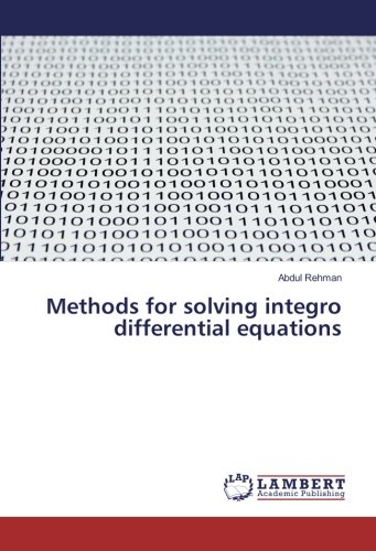 Methods for solving integro differential equations