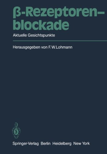 ? -Rezeptorenblockade: Aktuelle Gesichtspunkte