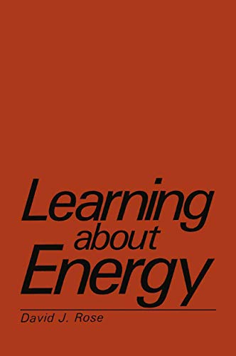 Learning about Energy (Modern Perspectives in Energy)