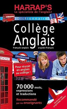 Harrap's collège anglais : dictionnaire français-anglais, anglais-français