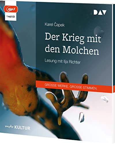 Karel Capek - GEBRAUCHT Der Krieg mit den Molchen Lesung mit Ilja Richter (1 mp3-CD) - Preis vom 06112023 060618 h
