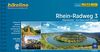 Rhein-Radweg / Rhein-Radweg Teil 3: Mittelrheintal · Von Mainz nach Duisburg, 304 km, 1:75.000, wetterfest/reißfest, GPS-Tracks Download, LiveUpdate