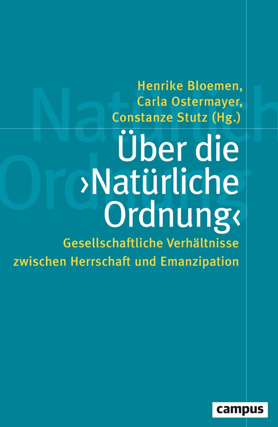Über die ¿Natürliche Ordnung¿