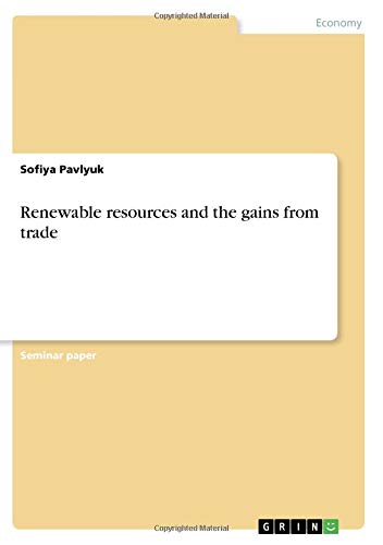 Renewable resources and the gains from trade