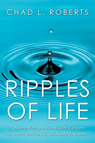 Ripples of Life: Disturbed the Peace and Calm Is Shown. the Waters Come to Life Awakened by a Stone