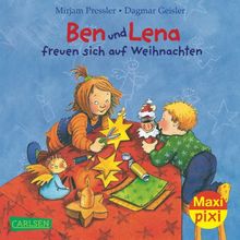 Maxi-Pixi 77: Ben und Lena freuen sich auf Weihnachten von Pressler, Mirjam | Buch | Zustand gut