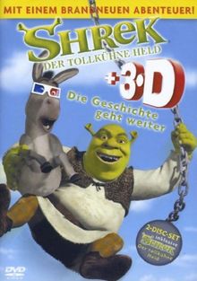 Shrek - Der tollkühne Held + Shrek 3D [2 DVDs]