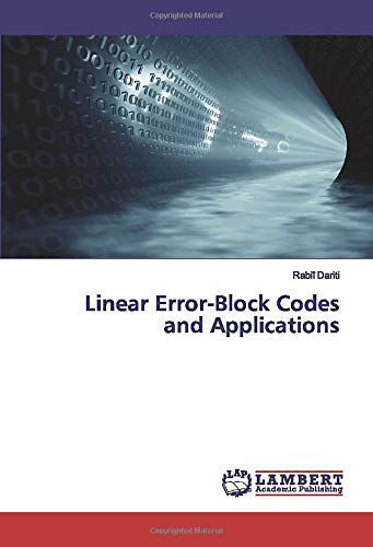 Linear Error-Block Codes and Applications