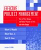 Effective Project Management, w. CD-ROM