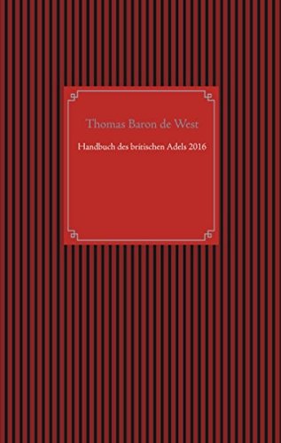 Handbuch des britischen Adels 2016