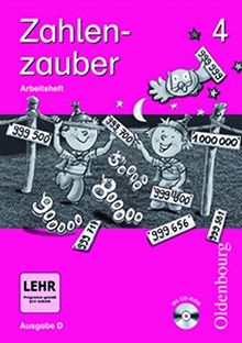 Zahlenzauber, Ausgabe D : 4. Schuljahr, Arbeitsheft m. CD-ROM von Wolfgang Gierlinger | Buch | Zustand sehr gut