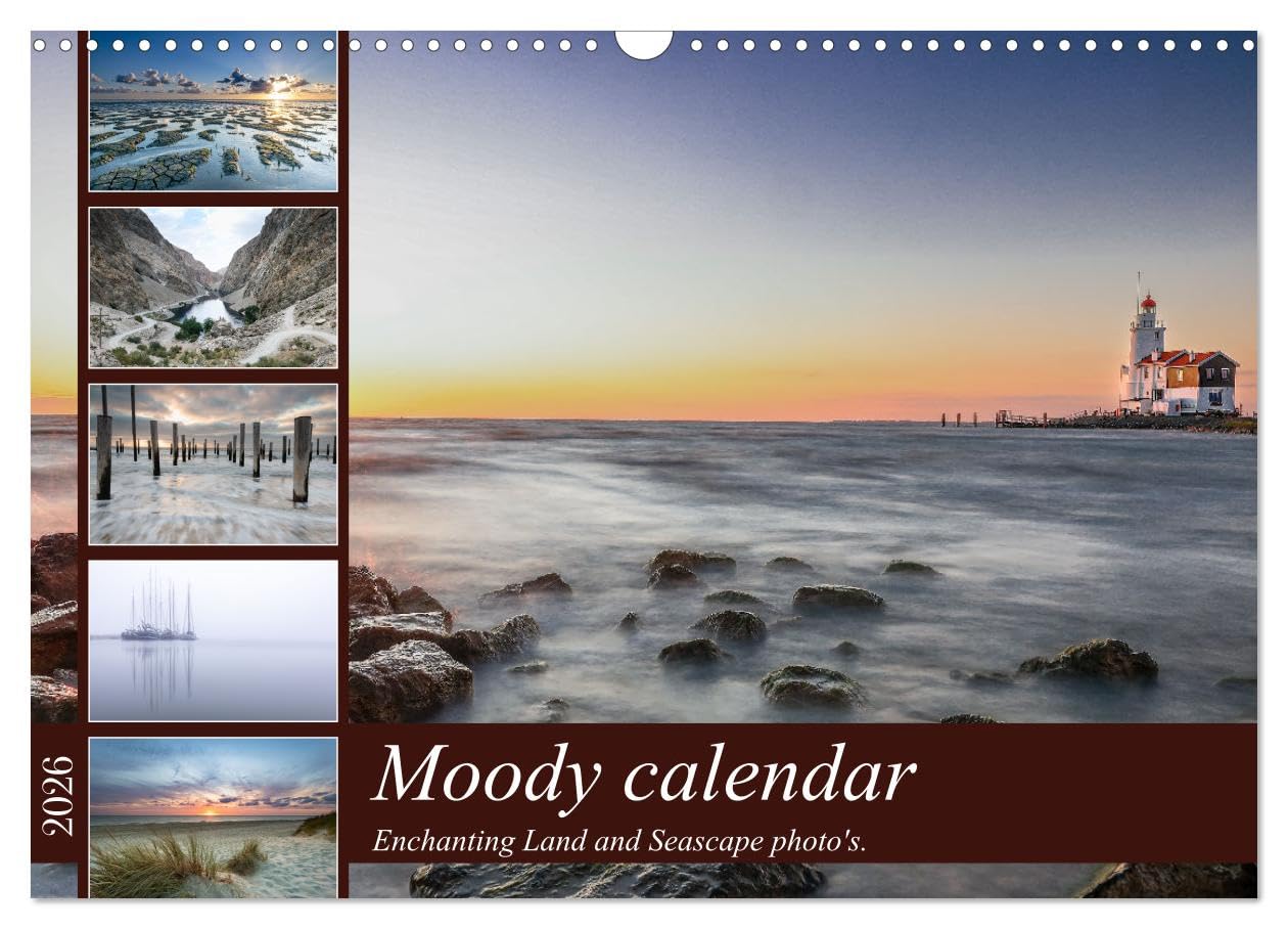 Moody calendar (Wall Calendar 2026 DIN A3 landscape), CALVENDO 12 Month Wall Calendar: Beautiful moody calendar