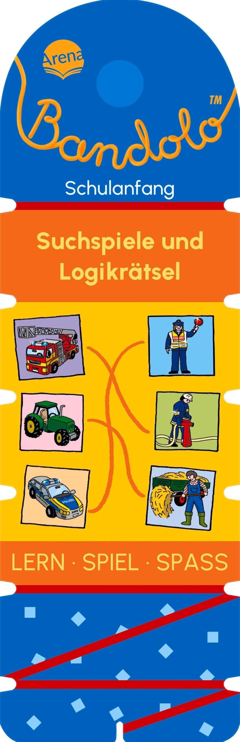 Bandolo. Suchspiele und Logikrätsel: Lernspiel mit Lösungskontrolle ab 5 Jahren - Neu