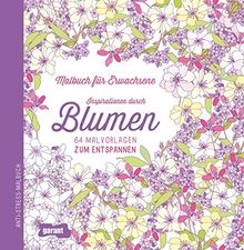 Malbuch für Erwachsene Blumen