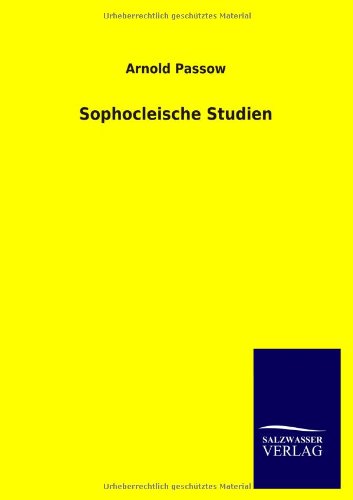 Sophocleische Studien