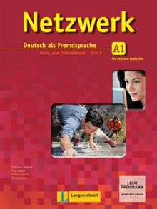 Netzwerk A1 in Teilbänden - Kurs- und Arbeitsbuch, Teil 2 mit 2 Audio-CDs und DVD: Deutsch als Fremdsprache