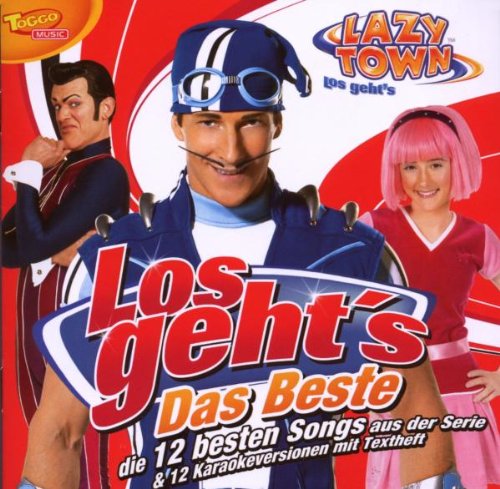 Los Geht's-Das Beste von Lazytown - Audio CD