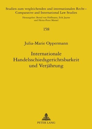 Internationale Handelsschiedsgerichtsbarkeit und Verjährung