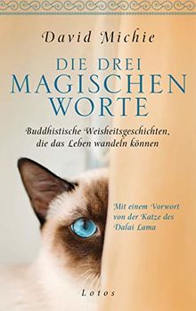 Die Drei Magischen Worte Buddhistische Weisheitsgeschichten Die Das Leben Wandeln Konnen Mit Einem Vorwort Von Der Katze Des Dalai Lama De David Michie