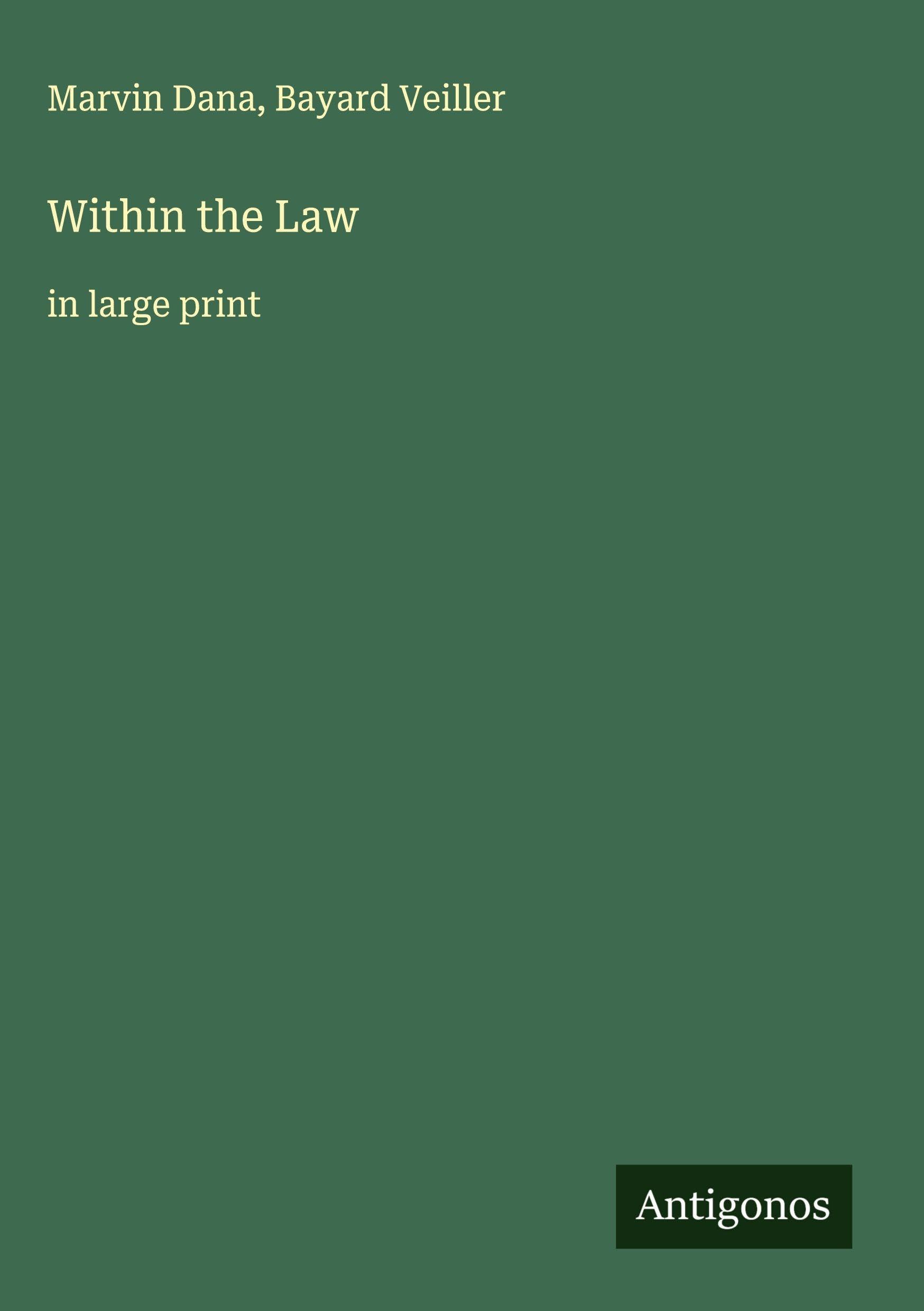 Within the Law: in large print