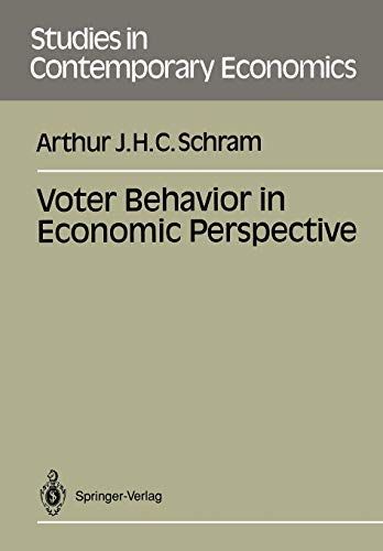 Voter Behavior in Economics Perspective (Studies in Contemporary Economics)