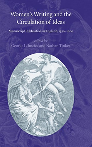 Women's Writing and the Circulation of Ideas: Manuscript Publication in England, 1550–1800