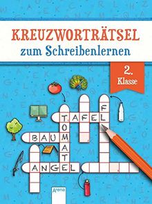 Kreuzworträtsel zum Schreibenlernen. 2. Klasse