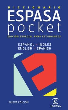 Diccionario Espasa Pocket (español/inglés) (inglés/español)