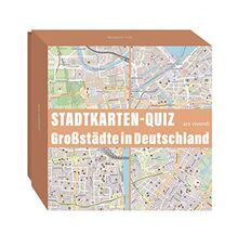 Stadtkarten-Quiz »Großstädte in Deutschland«