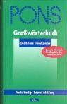 PONS Großwörterbuch Deutsch als Fremdsprache, m. CD-ROM