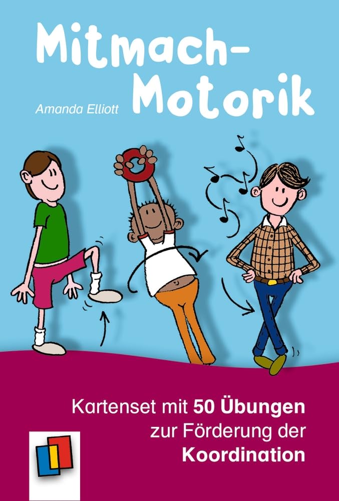Mitmach-Motorik: Kartenset mit 50 Übungen zur Förderung der Koordination: ab 3 Jahre