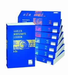 Gabler Wirtschaftslexikon - Taschenbuchausgabe: Die ganze Welt der Wirtschaft: Betriebswirtschaft, Volkswirtschaft, Recht und Steuern: 8 Bde.