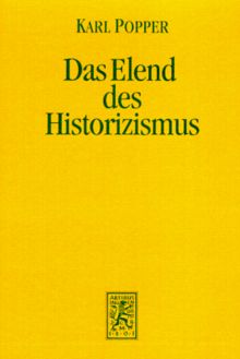 Das Elend des Historizismus