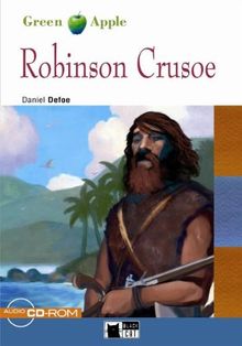 Robinson Crusoe - Buch mit Audio-CD-ROM: Green Apple Step 1 (Black Cat Green Apple - Step 1)