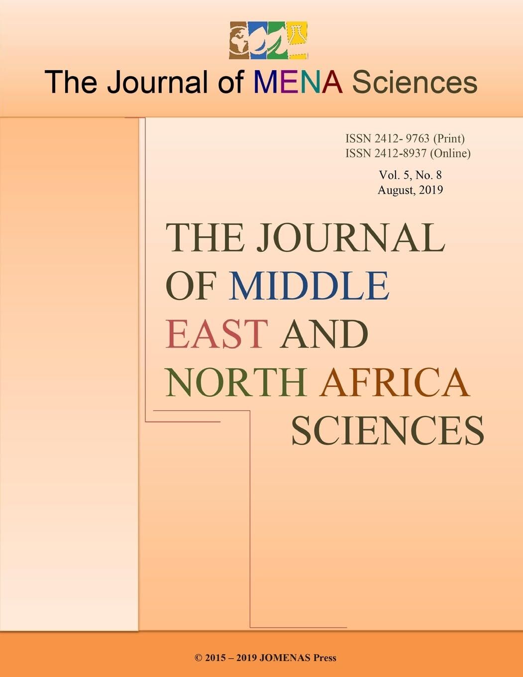 The Journal of Middle East and North Africa Sciences, Vol.5(8) 2019