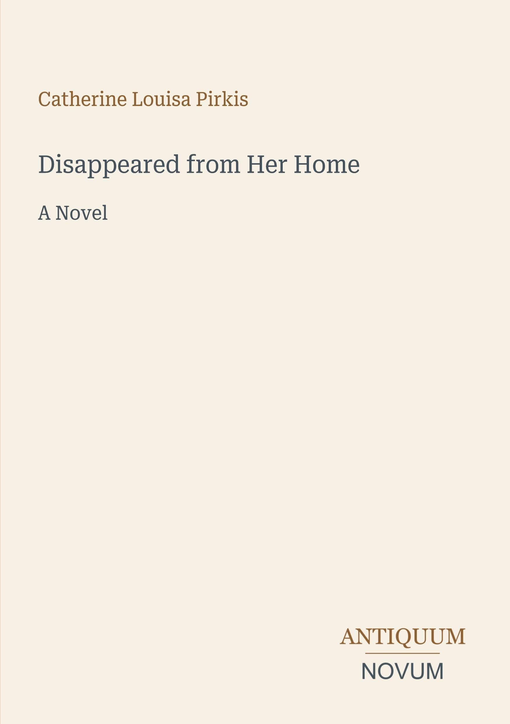 Disappeared from Her Home