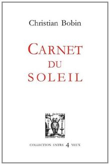 Carnet du soleil