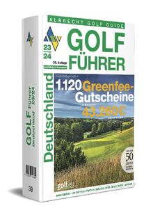 Albrecht Golf Führer Deutschland 23/24 inklusive Gutscheinbuch