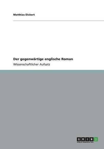 Der gegenwärtige englische Roman