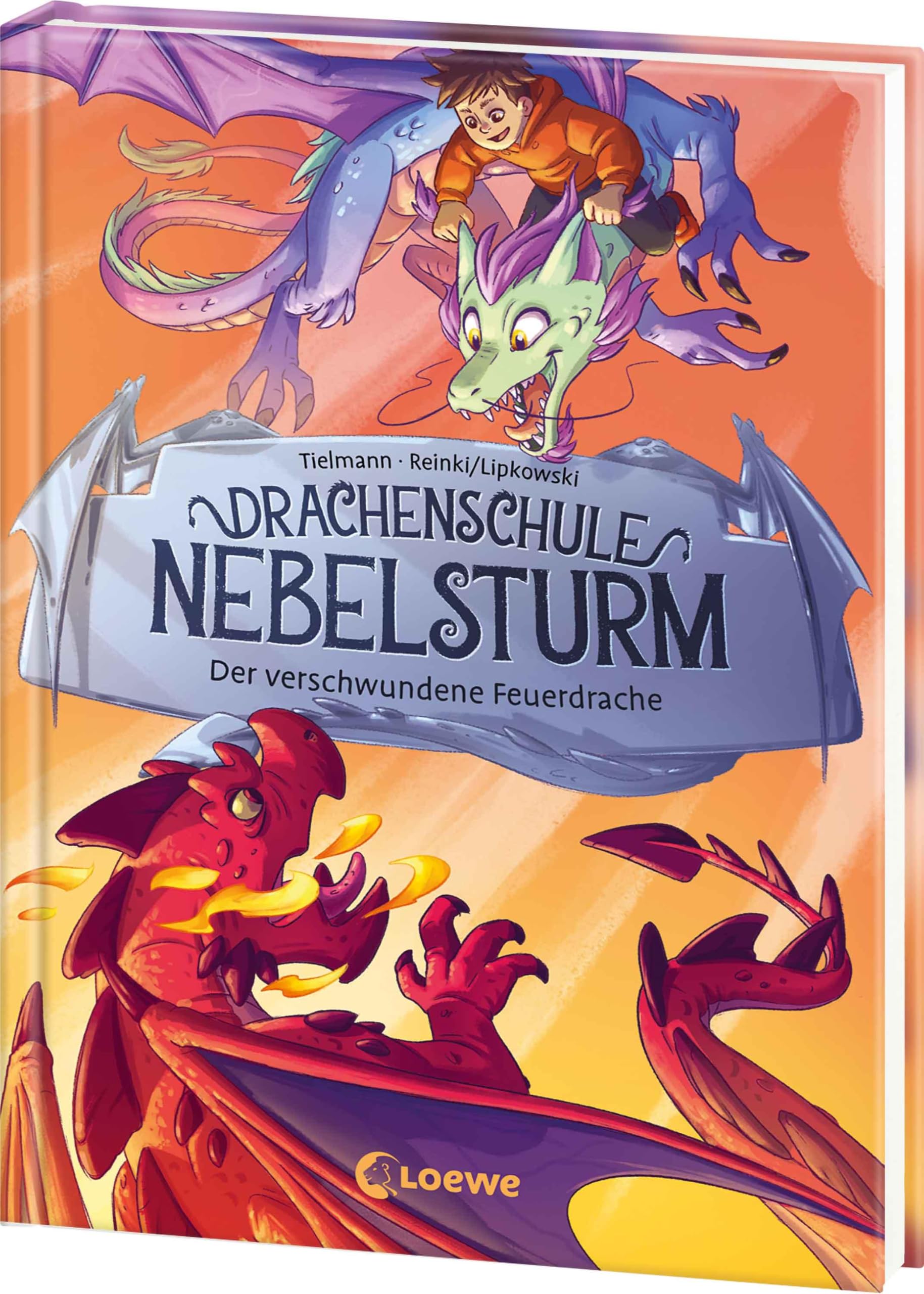 Drachenschule Nebelsturm (Band 2) - Der verschwundene Feuerdrache: Milan und seinen Freunden steht ein großes Drachenturnier bevor - Episches Kinderbuch zum Vorlesen und ersten Selberlesen ab 7 Jahren