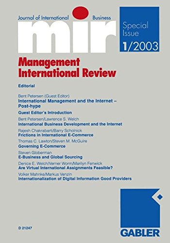 mir: Management International Review (mir Special Issue)