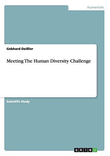 Meeting The Human Diversity Challenge