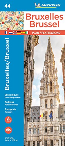 Michelin Bruxelles/Brüssel: Stadtplan 1:17.500 (MICHELIN Stadtpläne)