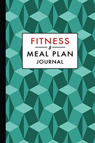 Fitness and Meal Plan Journal: 12-Week Daily Workout and Food Planner Notebook (At 50)