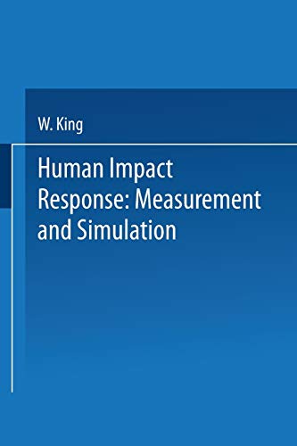 Human Impact Response: Measurement And Simulation