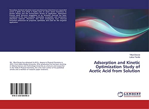 Adsorption and Kinetic Optimization Study of Acetic Acid from Solution